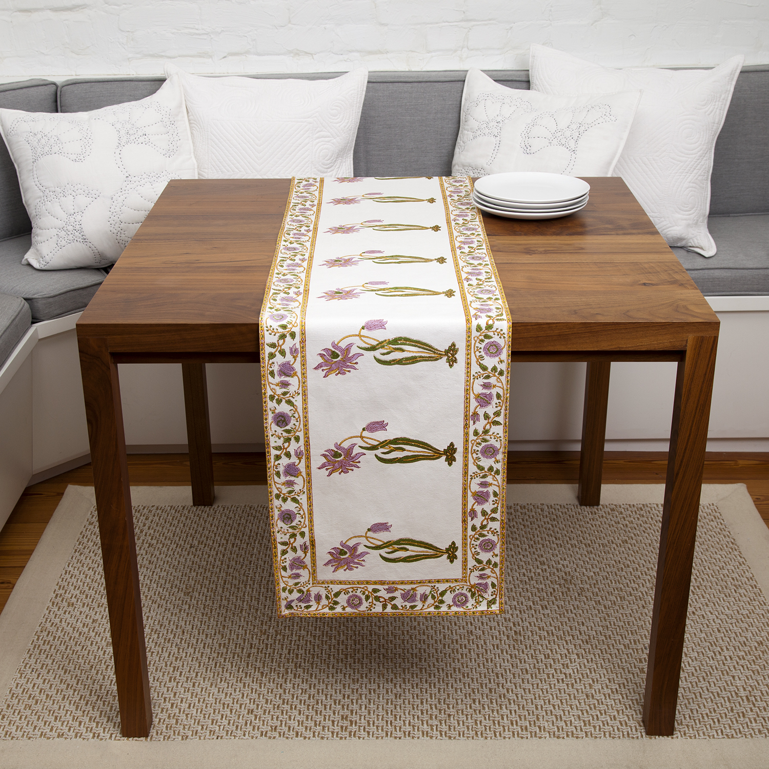 Florence Runner - Lilac/Green